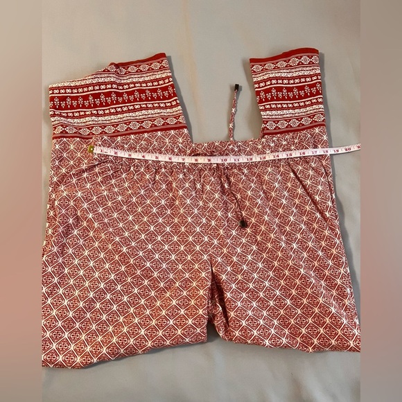 Lucy & Laurel Women’s Printed Knit Wide Leg Comfy Pants. Size XL - Picture 5 of 9